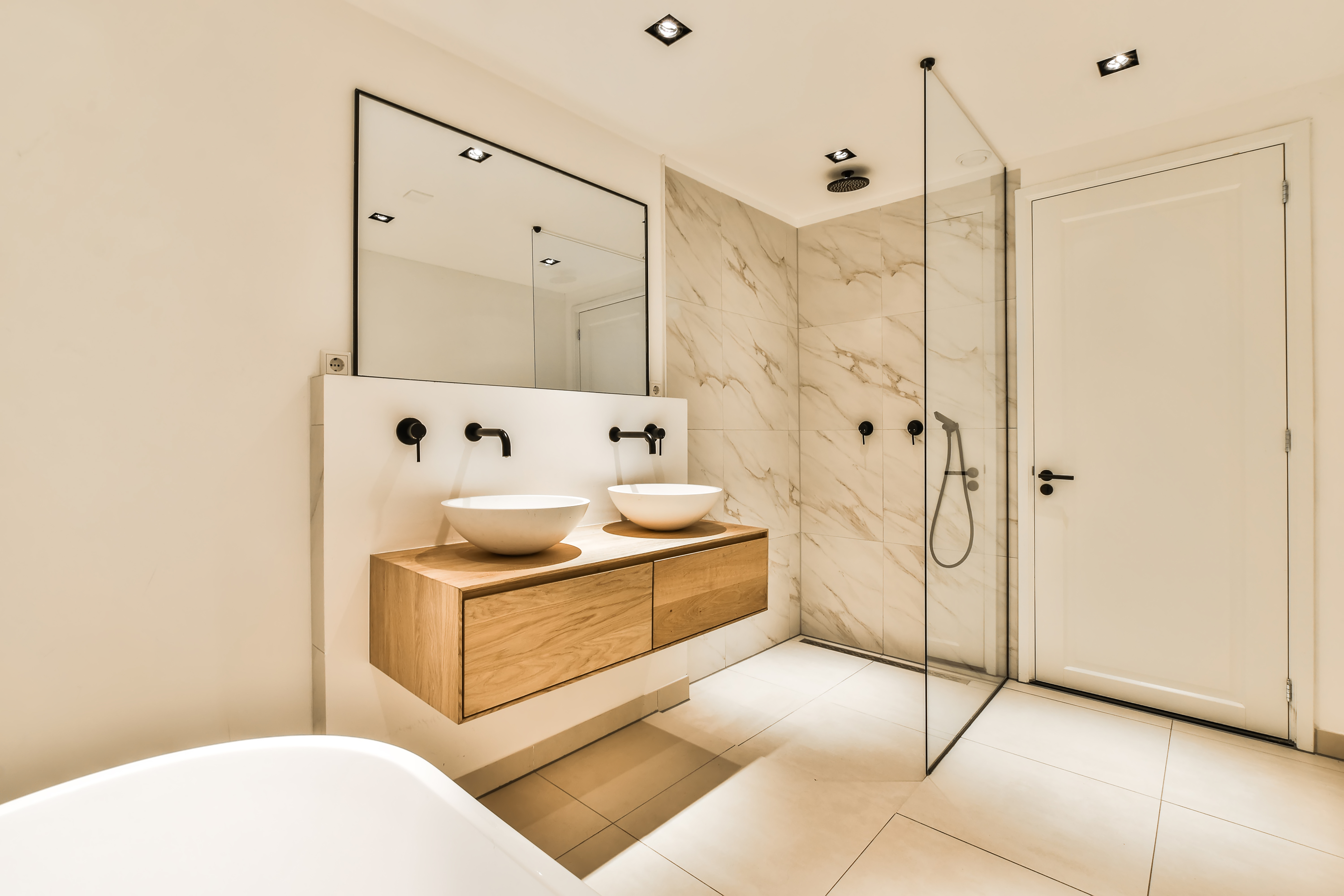 Elegant bathroom design